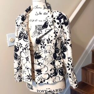 INC International Concepts Jacket Size S Cotton Linen